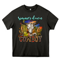 Asphalt simmer down cowboy Heavy Core Tee - OliviaCreatesArt