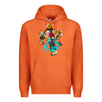Carrot he is rısen with cross and butterfly Premium Hoodie - Artiststas