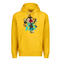Lemon he is rısen with cross and butterfly Premium Hoodie - Artiststas