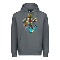Rock he is rısen with cross and butterfly Premium Hoodie - Artiststas
