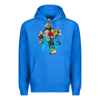 True Royal he is rısen with cross and butterfly Premium Hoodie - Artiststas
