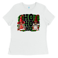 Ho Ho Ho Christmas Gnomes Ladies Tee | Teevron