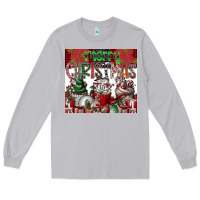 Moon Dust merry Christmas Long Sleeve Tee - CowhideDigitalArt