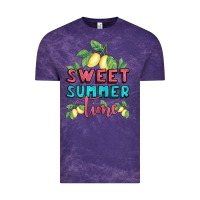 Cloud Purple sweet summer time lemonade Vintage Tee - BundleAndBundleShop