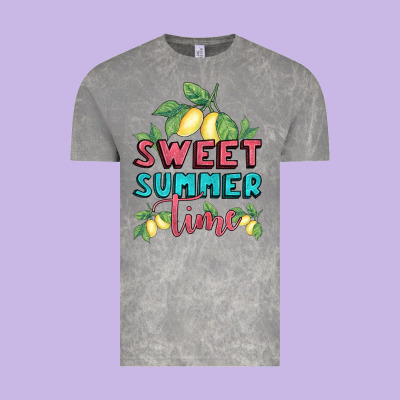 Sweet Summer Time Lemonade Vintage Tee Designed By Bundleandbundleshop