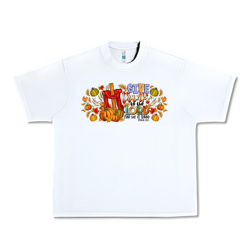Give Thanks To The Lord For He Is Good Urban Heavy Tee by CowhideDigitalArt | Teevron