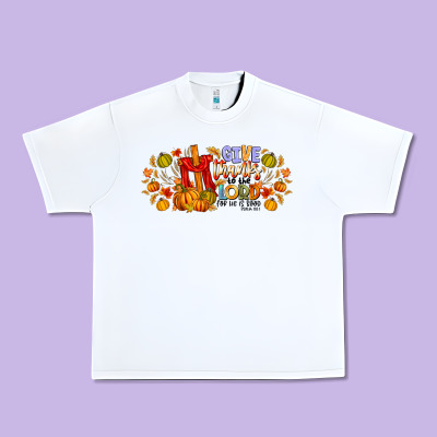 Give Thanks To The Lord For He Is Good Urban Heavy Tee Designed By Cowhidedigitalart