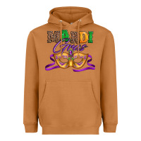 Meerkat happy mardi gras carnival mask Heavyweight Hoodie - Jasminsmagicworld