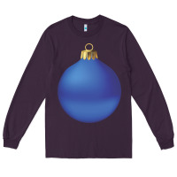 Plum christmas ornament 2 Long Sleeve Tee - artisFamous