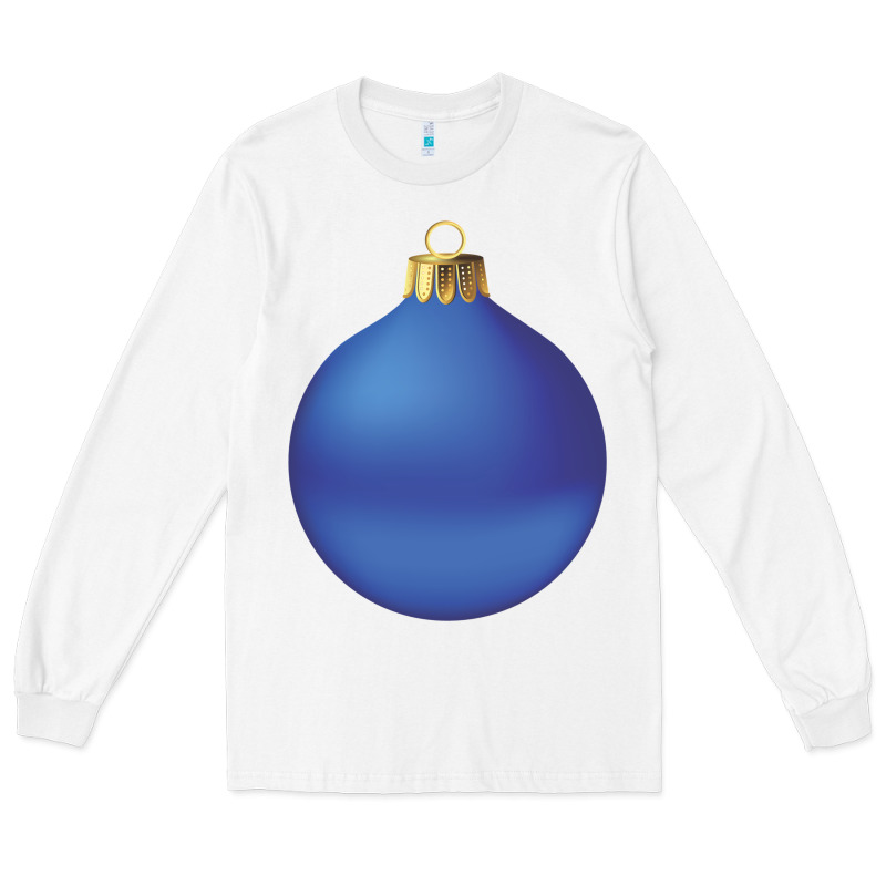 Christmas Ornament 2 Long Sleeve Tee by artisFamous | Teevron