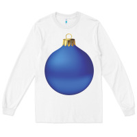 White christmas ornament 2 Long Sleeve Tee - artisFamous