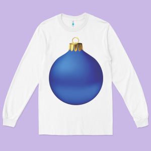 Christmas Ornament 2 Long Sleeve Tee Designed By Artisfamous