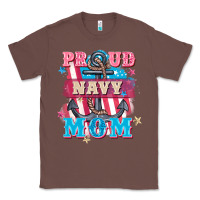 Chestnut Proud navy Mom Mother's Day Classic Tee - FaDigitalArtStudio