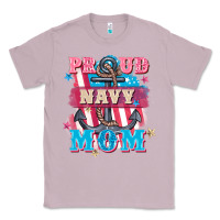 Lilac Proud navy Mom Mother's Day Classic Tee - FaDigitalArtStudio