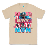 Mushroom Proud navy Mom Mother's Day Classic Tee - FaDigitalArtStudio