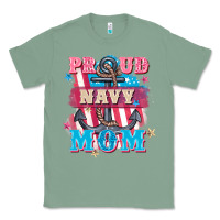 Sage Proud navy Mom Mother's Day Classic Tee - FaDigitalArtStudio