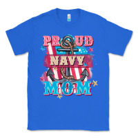 True Royal Proud navy Mom Mother's Day Classic Tee - FaDigitalArtStudio