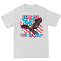 Dove Grey Stay fly for the 4th of July Premium Tee - FaDigitalArtStudio