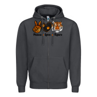 Smoke peace love tigers Zipper Hoodie - RanaPortraitStore