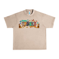 French Oak Happy thanksgiving Urban Heavy Tee - CowhideDigitalArt
