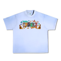 Grape Ice Happy thanksgiving Urban Heavy Tee - CowhideDigitalArt