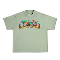 Oil Green Happy thanksgiving Urban Heavy Tee - CowhideDigitalArt
