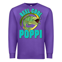 Purple reel cool poppi Premium Sweatshirt - Jasminsmagicworld