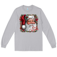 Moon Dust merry Christmas santa Long Sleeve Tee - CowhideDigitalArt