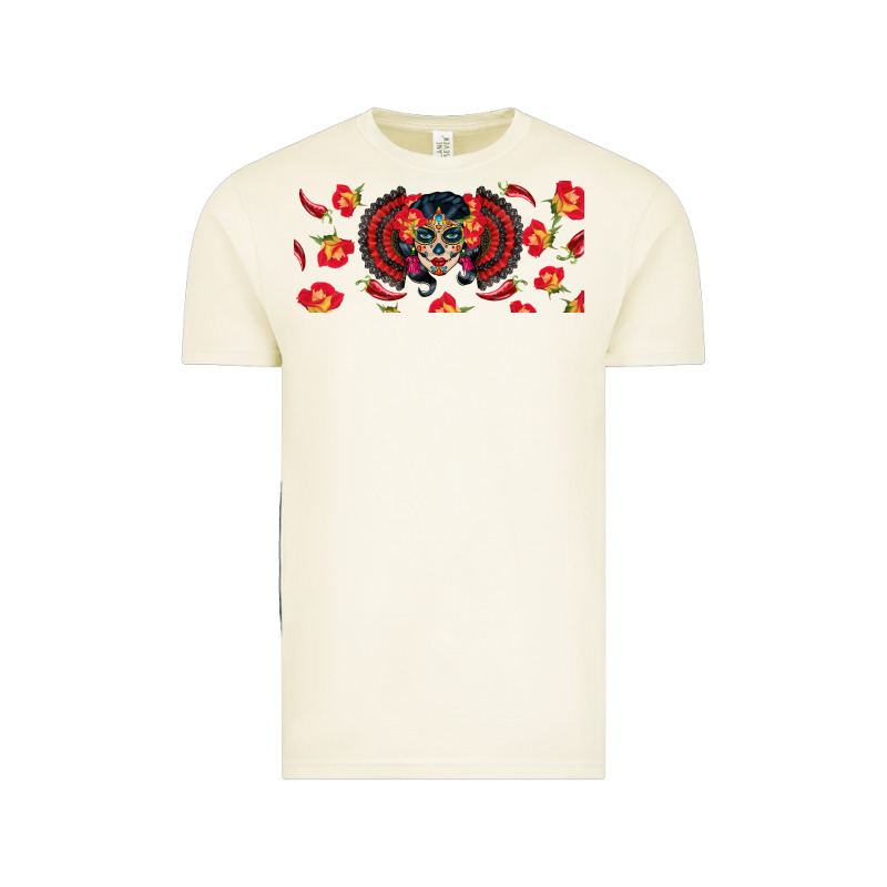 Sugar Skull Rose Libbey Glass Vintage Tee by BundleAndBundleShop | Teevron