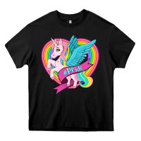 Black pride lgbtq unicorn Heavy Core Tee - OliviaCreatesArt