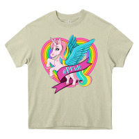 Mossy pride lgbtq unicorn Heavy Core Tee - OliviaCreatesArt