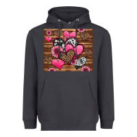 Smoke valentines day western hearts and sunflowers Heavyweight Hoodie - Jasminsmagicworld