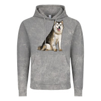 Cloud Rock Alaskan Malamute Dog Vintage Hoodie - LillyAllenDesigns