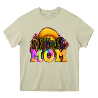 Mossy softball mom Heavy Core Tee - OliviaCreatesArt
