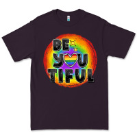 Plum Be you tiful pride Premium Tee - FaDigitalArtStudio