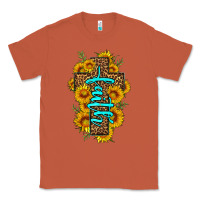Copper faith sunflower leopard cross olivia Classic Tee - OliviaCreatesArt