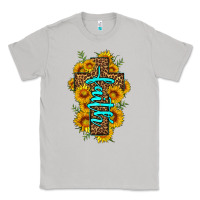 Moon Dust faith sunflower leopard cross olivia Classic Tee - OliviaCreatesArt