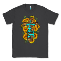 Smoke faith sunflower leopard cross olivia Classic Tee - OliviaCreatesArt