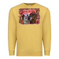 Antique Gold Valentine heifers Premium Sweatshirt - RanaPortraitStore