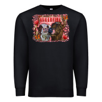 Black Valentine heifers Premium Sweatshirt - RanaPortraitStore