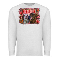 Oatmeal Heather Valentine heifers Premium Sweatshirt - RanaPortraitStore
