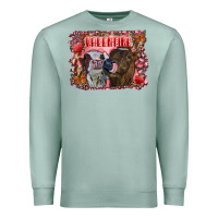 Seafoam Valentine heifers Premium Sweatshirt - RanaPortraitStore