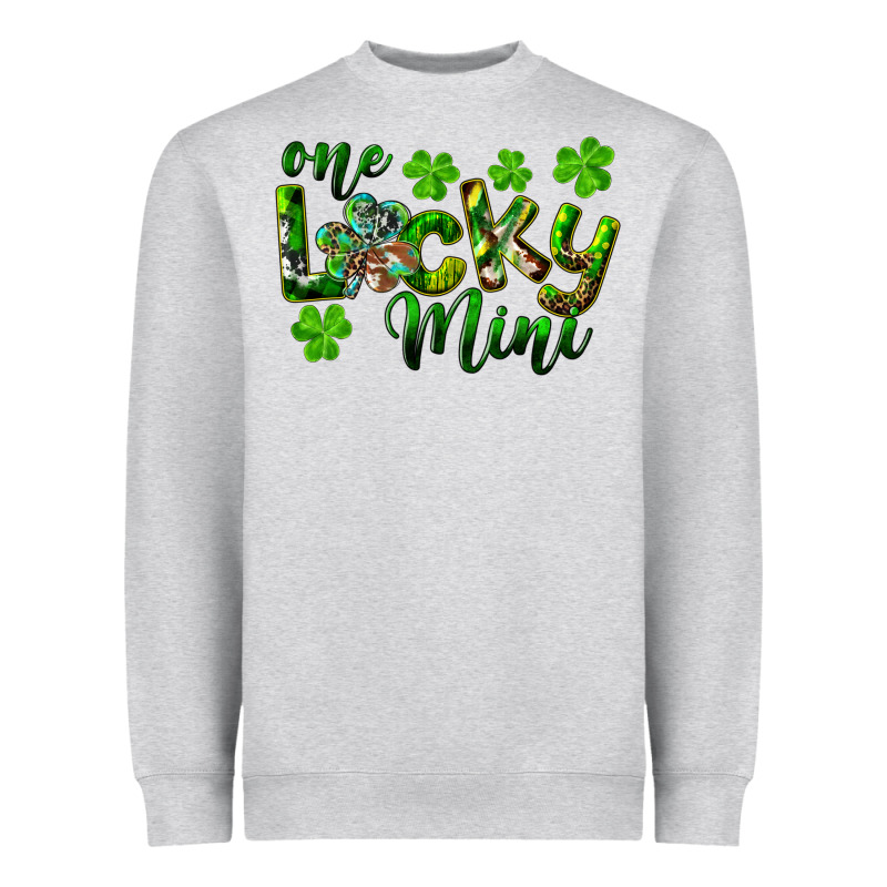 St. Patrick's Day One Lucky Mini Heavyweight Sweatshirt by RanaPortraitStore | Teevron