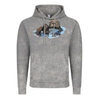 California Sea Otter Vintage Hoodie | Teevron