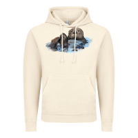 Vintage Artic california sea otter Vintage Hoodie - LillyAllenDesigns