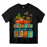 Black country roads take me home olivia Heavy Core Tee - OliviaCreatesArt
