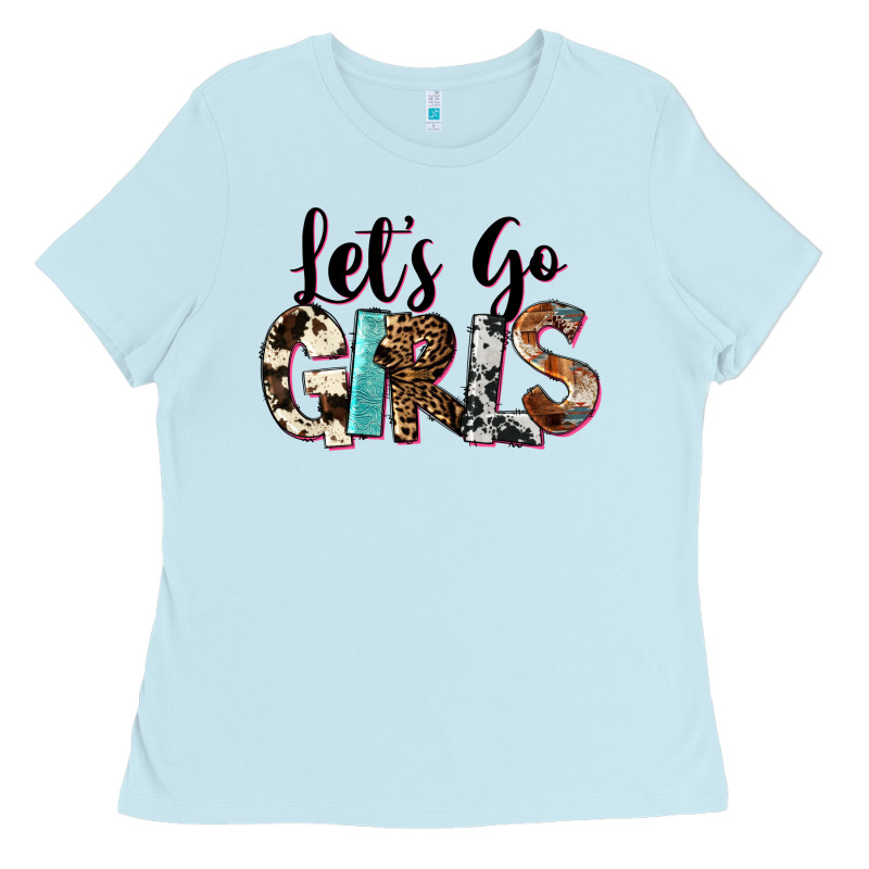 Let's Go Girls Ladies Tee by FaDigitalArtStudio | Teevron