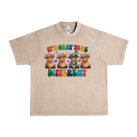 French Oak Its Okay To Be Different Urban Heavy Tee - CowhideDigitalArt