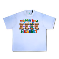 Grape Ice Its Okay To Be Different Urban Heavy Tee - CowhideDigitalArt