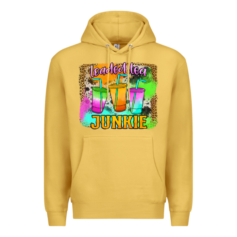 Loaded Tea Junkie Premium Hoodie by Jasminsmagicworld | Teevron